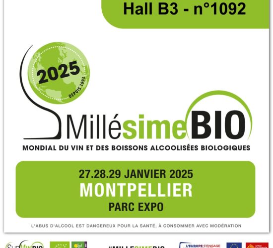 Millésime Bio 2025 Les Capreoles